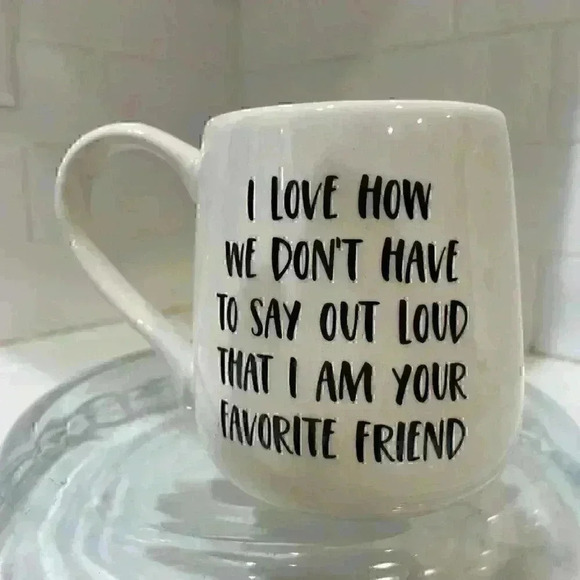 Our Name Is Mud "BFF Etched Mug" Mug - Picture 11 of 16